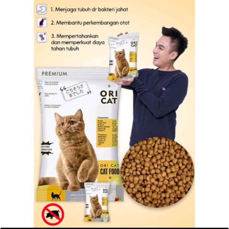 Makanan kucing dewasa Ori Cat 20kg (EKS-pedisi) makanan kucing adullt premium