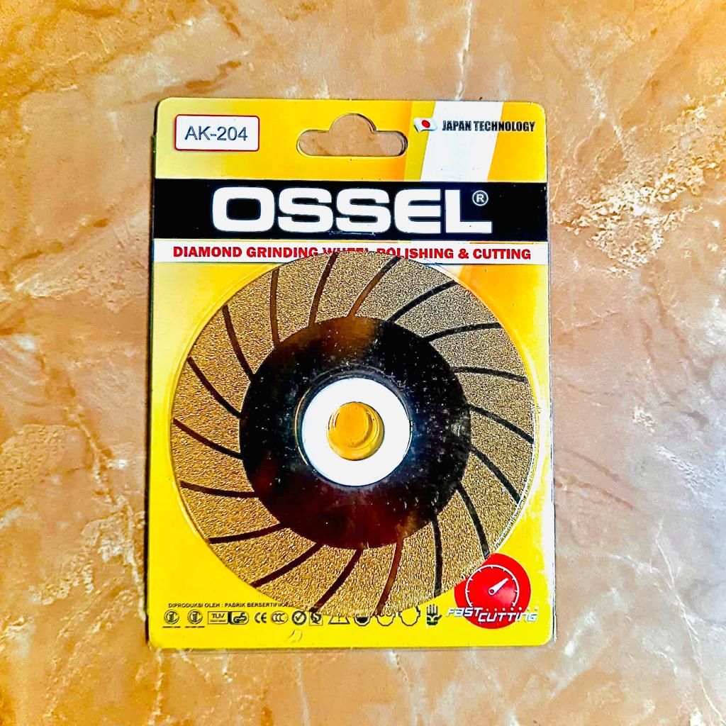 MATA GERINDA POTONG KACA KERAMIK ALAT PERTUKANGAN BATU POTONG GERINDA / GURINDA OSSEL 4" / CUTTING W