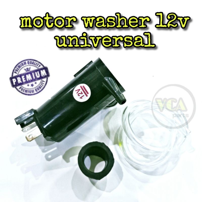 MOTOR DINAMO WIPER 12v/WASHER PUMP UNIVERSAL HARGA MURAH