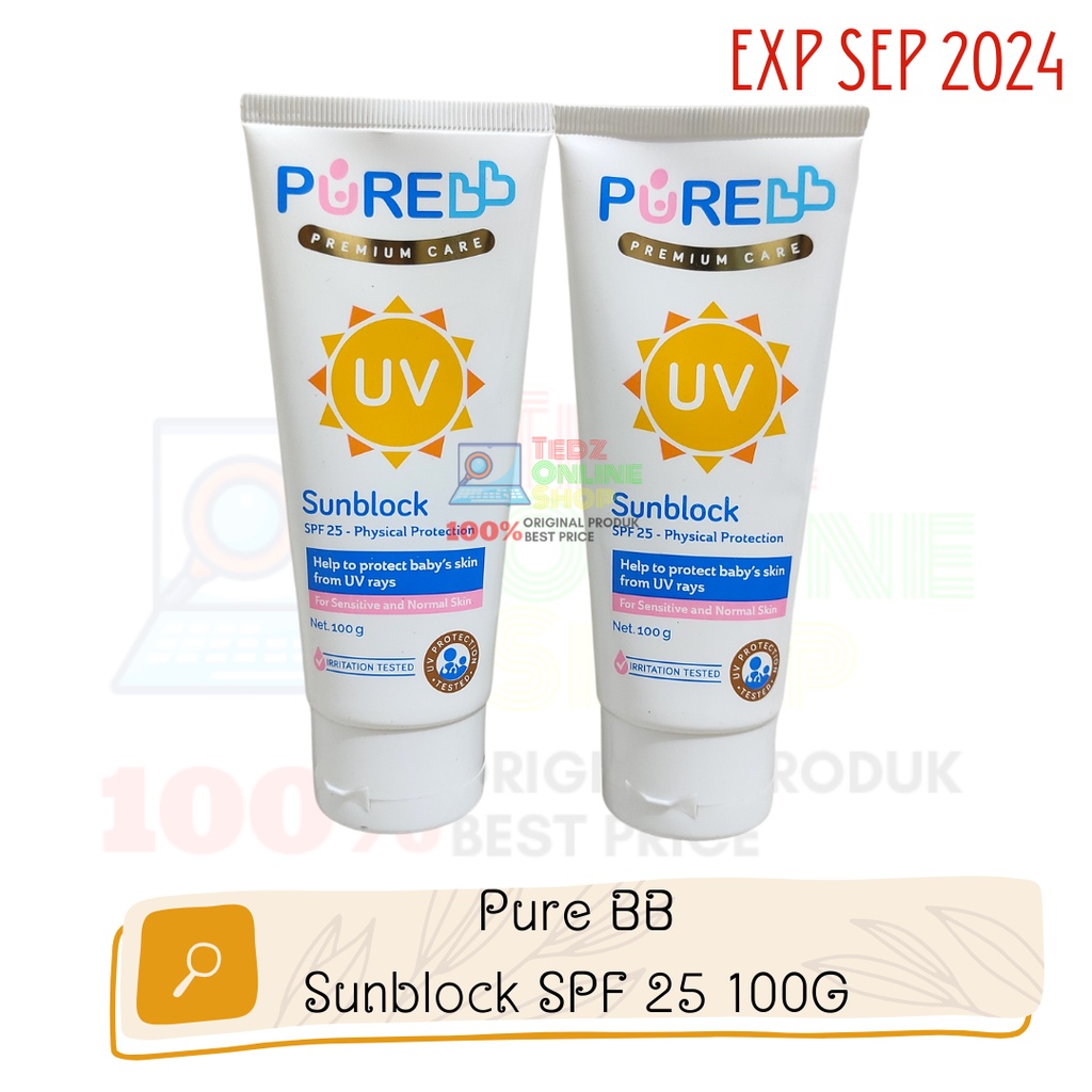 Pure BB Sunblock SPF 25 100G