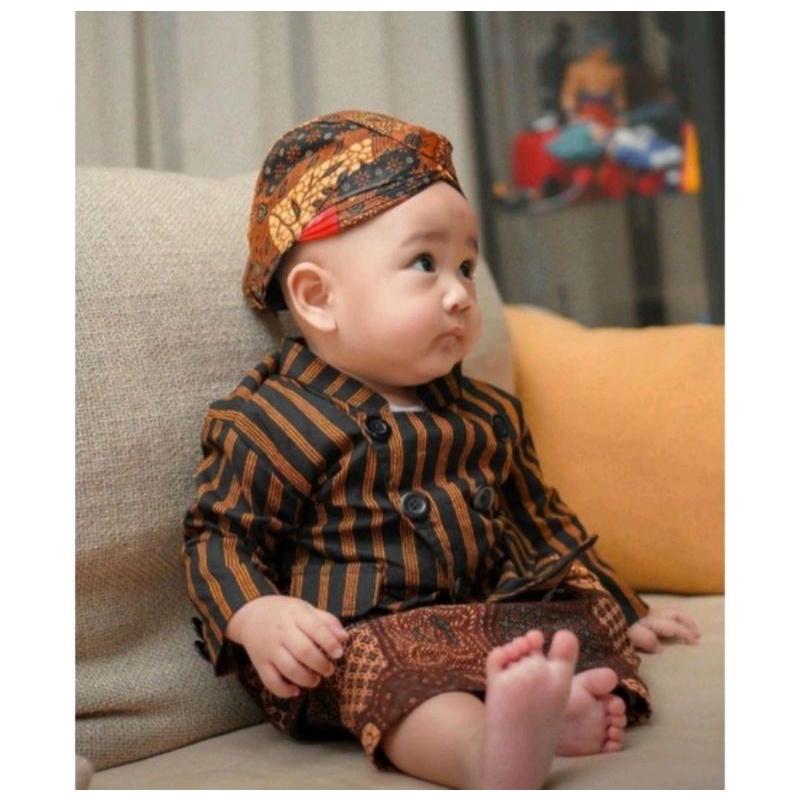 BESKAP LURIK NEWBORN/BAYI/ANAK/BESKAP SOLO/BESKAP ADAT JAWA/BAJU TEDAK