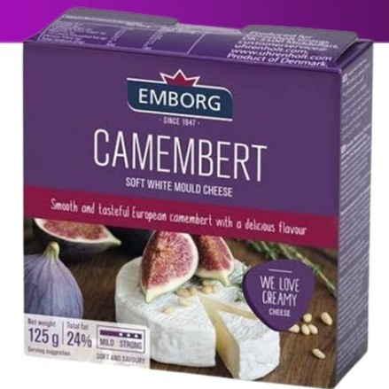 

Emborg Camembert Cheese 125g