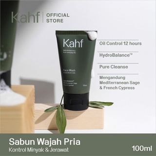 ✿ELYSABETHME✿ KAHF series perawatan wajah pria skincare men cowo sabun cuci muka cream day night