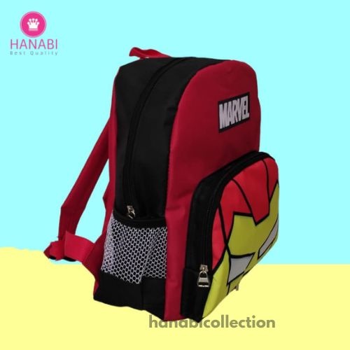 HANABI-tas ransel anak MARVEL tas sekolah tas paud tas tk tas anak laki-laki