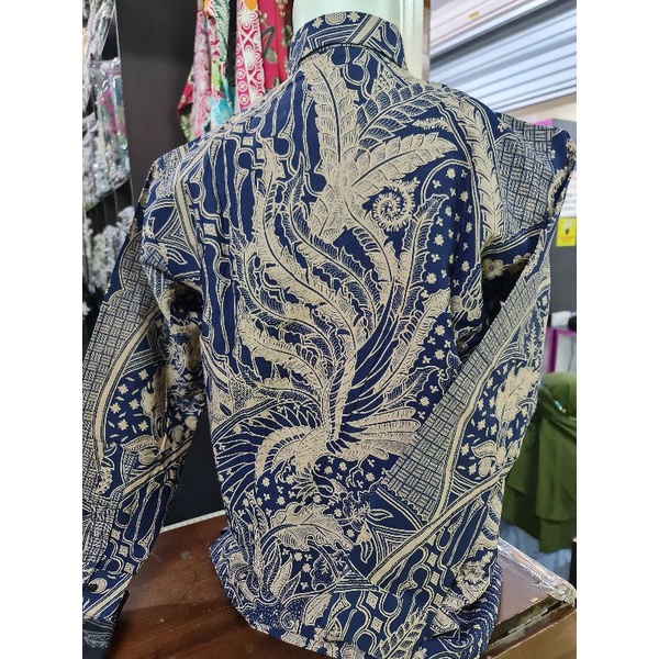 Aryaguna Kemeja Batik Pria Premium Lengan Panjang Lapis Furing Bahan Katun Premium