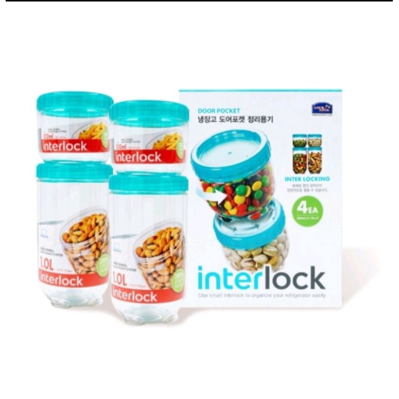 interlock locknlock 4set