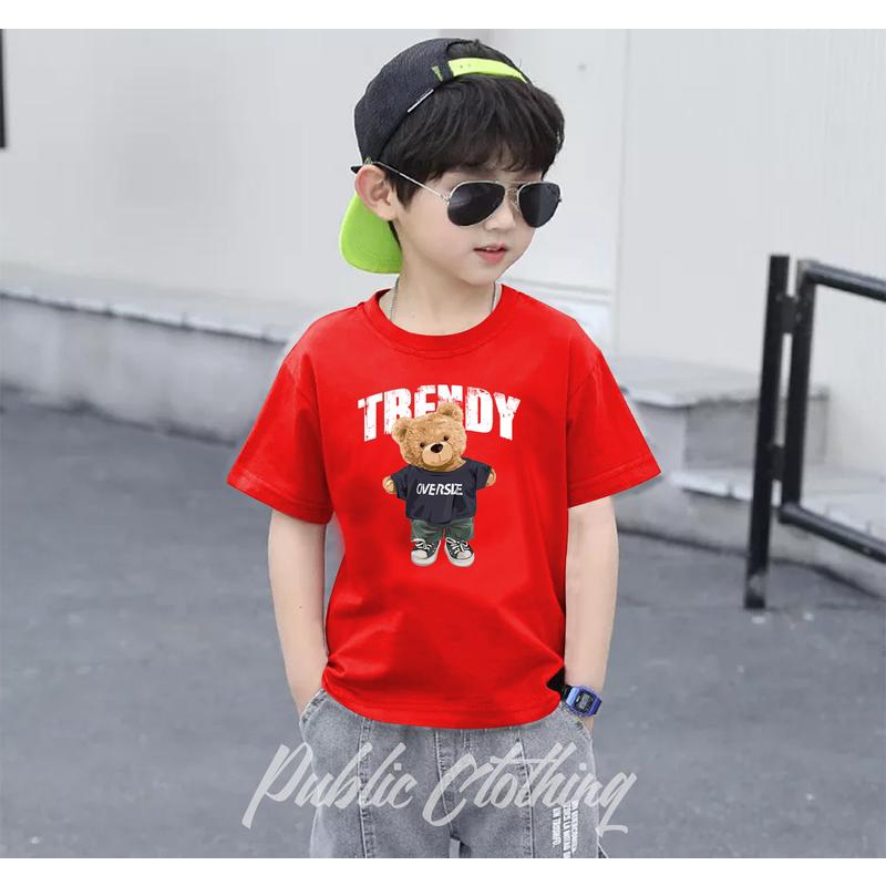 KAOS BAJU ANAK BABYTERRY BEAR UNTUK ANAK 2-10 TAHUN BISA COD KE251