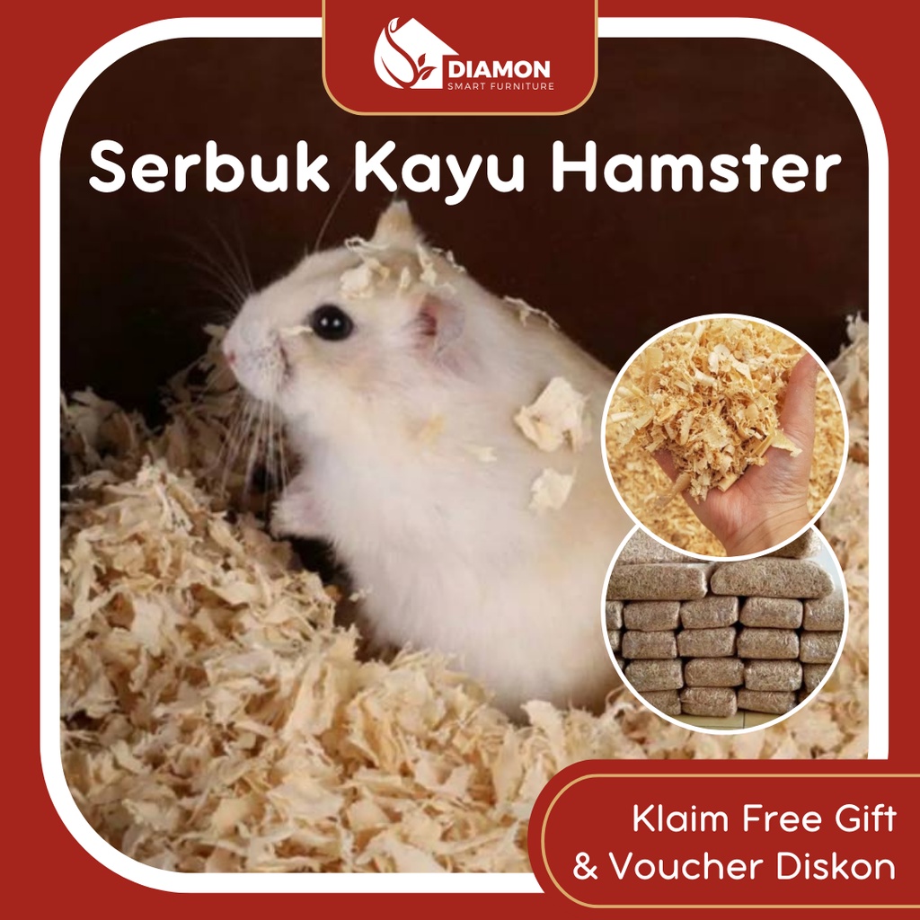 Serbuk Kayu Hamster 1 Kg Serbuk Kayu Halus Dari Serut Kayu Asli