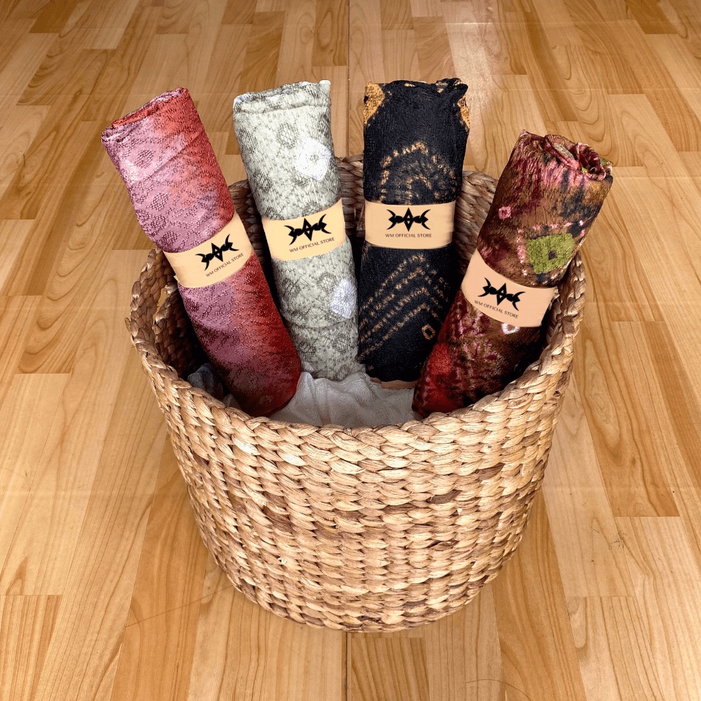 Kain Batik Viscose Motif Jumput Seri 2 / Batik Jumputan