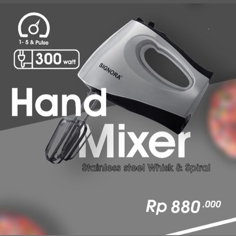 Hand Mixer Signora - Mixer Tangan Sirgnora Free Gift Kategori 2