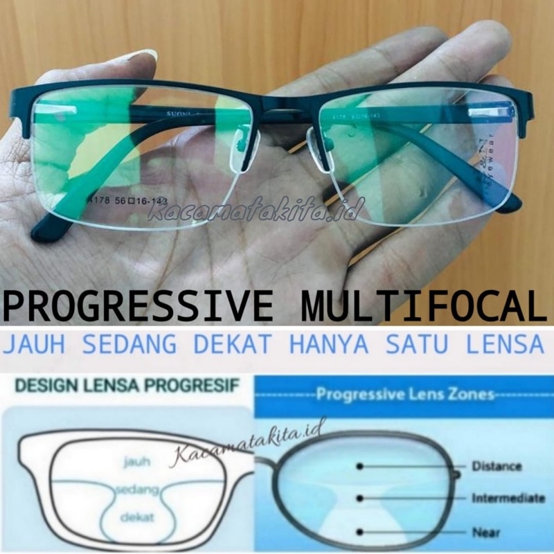 Kacamata Baca Dan Jalan Dobel Focus | Kaca Mata Plus