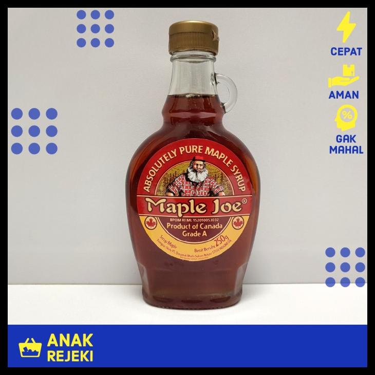 Jual Pure Maple Syrup Maple Joe 250Gr Sirup Mapel Sirop Premium