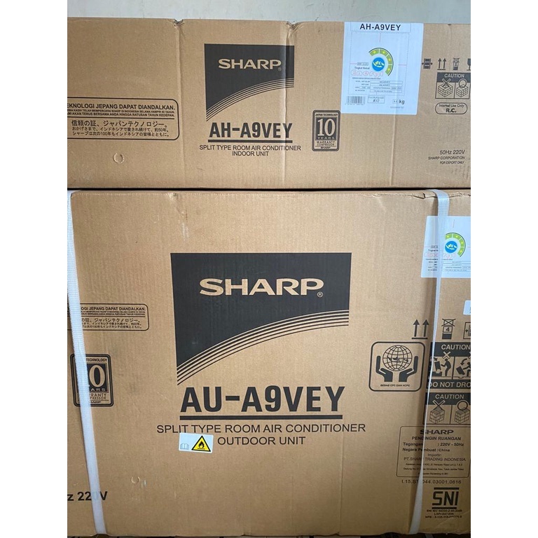 PROMO TUKAR TAMBAH DENGAN UNIT AC BARU 1PK LOW WATT 750 SHARP TEKNOLOGI JAPAN