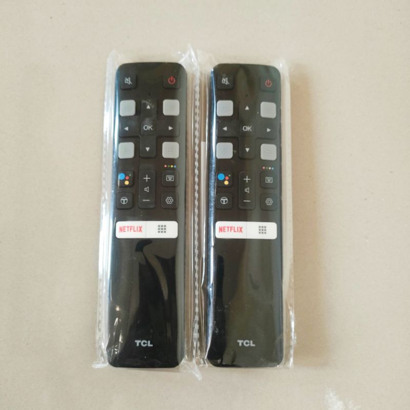 REMOTE REMOT SMART TV TCL ANDROID GOGGLE ASSISTEN VOICE BLUETOOTH