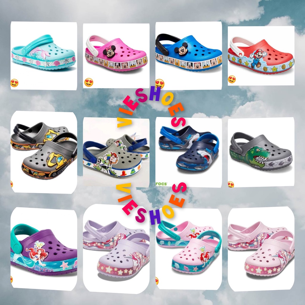 Crocs Fun Lab Clog Varian Karakter Boys and Girls