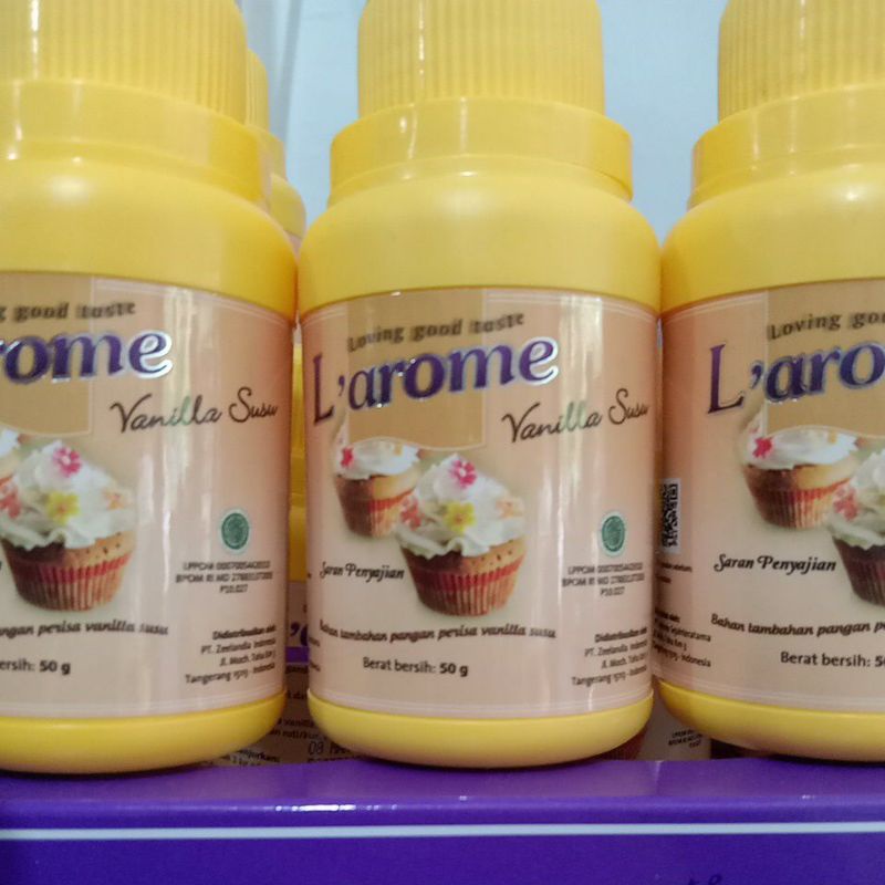 

Larome vanilla susu powder 50 gr.