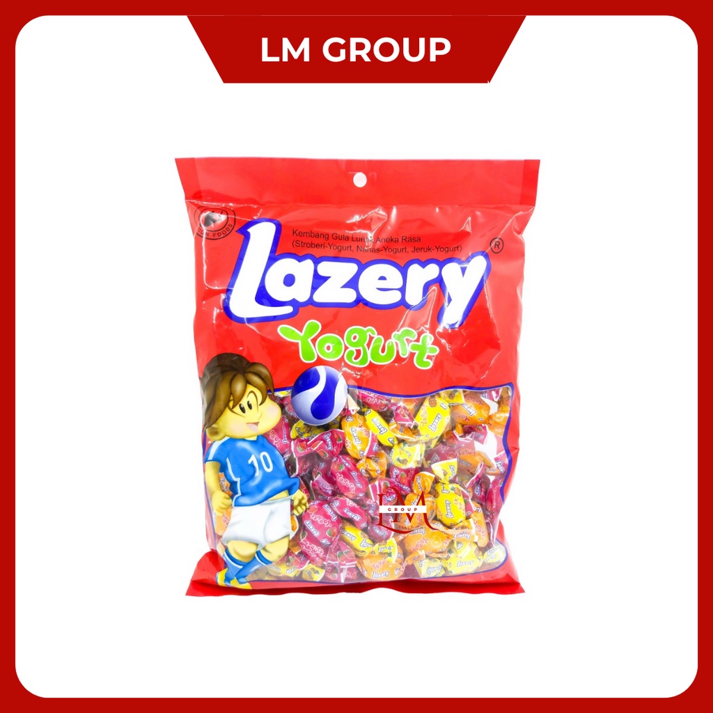 

Permen Lazery Yogurt Isi 40 Butir 100gr/Toples 500gr