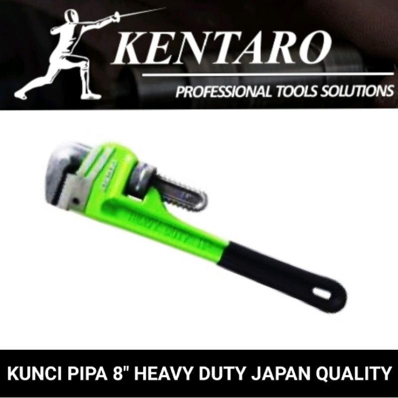 kunci pipa 8&quot; heavy duty kentaro Japan quality