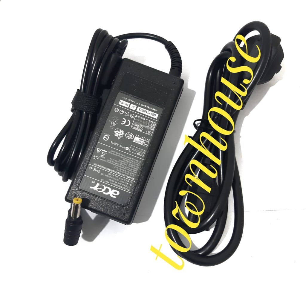 Adaptor Charger Acer Aspire 5315 5630 5735 5920 5535 5738 6920 6530G 7739Z 19V 3.42A 65W 5.5*1.7Mm AC