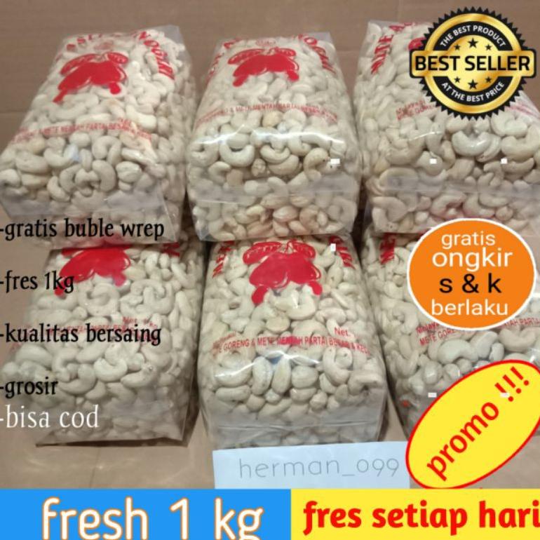 

[BAYAR DITEMPAT] KACANG METE MEDE WONOGIRI 1kg MENTAH