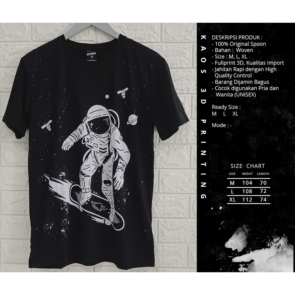 KAOS PRIA DISTRO BERMOTIF - KAOS MURAH PRIA TERLARIS - KAOS DISTRO- KAOS UNISEX SPOON