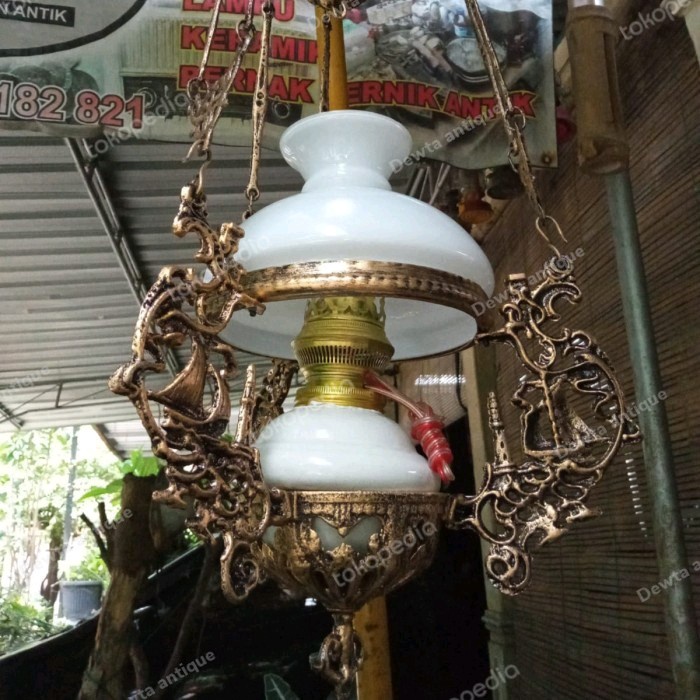:<:<:<:<] lampu gantung etnik jawa motif kapal diameter 18