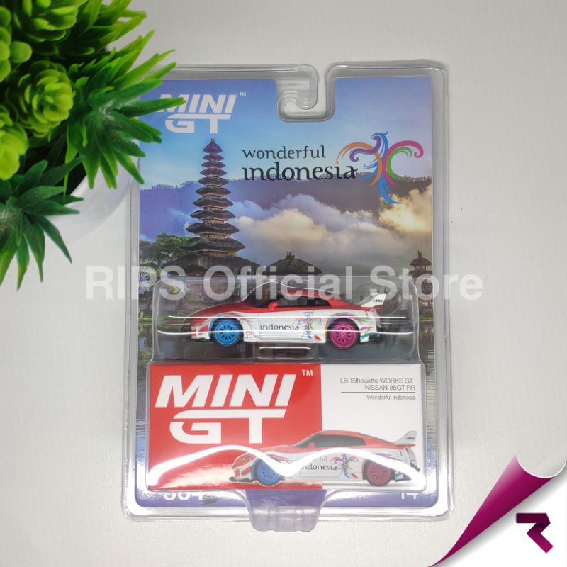 Mini GT LB Silhouette Works GT Nissan 35GT-RR  Wonderful Indonesia
