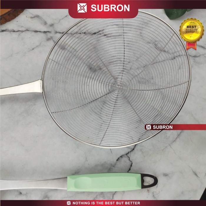 Saringan Stainless 16cm 18cm 20cm Serok Multifungsi Saring - SUBRON