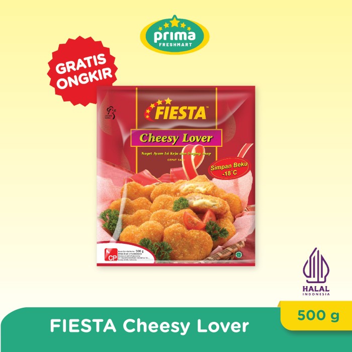 

✿ BISA COD✿ Fiesta Paket Cheesy Lover Makanan Instan 500 G (2 pcs)