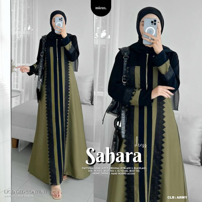 Sahara Abaya Mieux Mewah Original Mieux