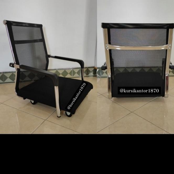 Kursi Lesehan Roda + Sandaran + Tangan (Armrest) + Dudukan