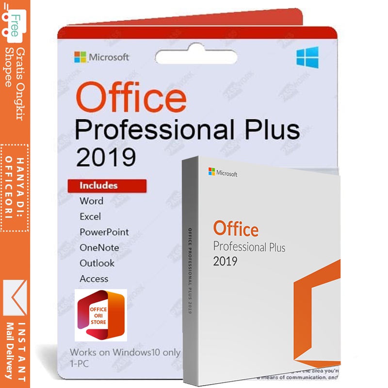 promo Professional Pus Office 2016 - 2019 - 2021 for Windows Original