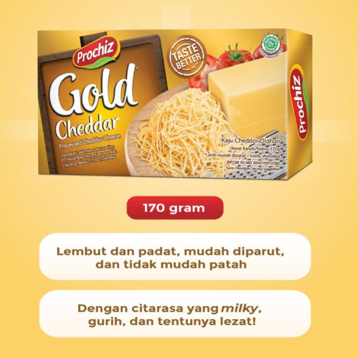 

♟ Keju PROCHIZ Gold 160 gr x 2 →