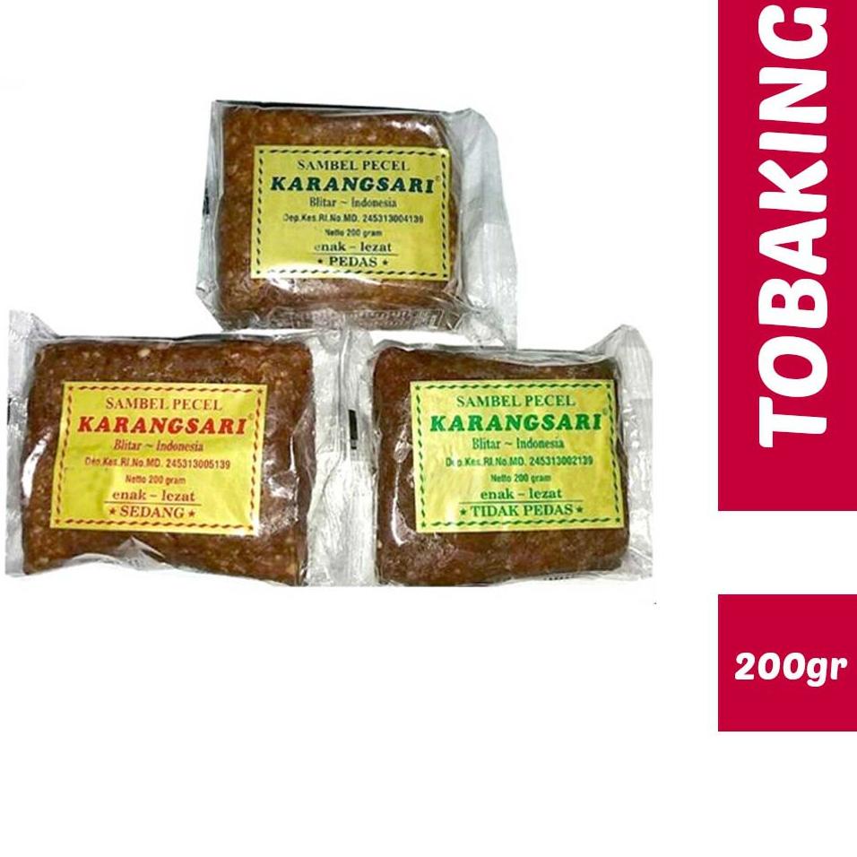 

⇄ Sambel Pecel Karangsari Blitar 200gr Bumbu Pecel シ