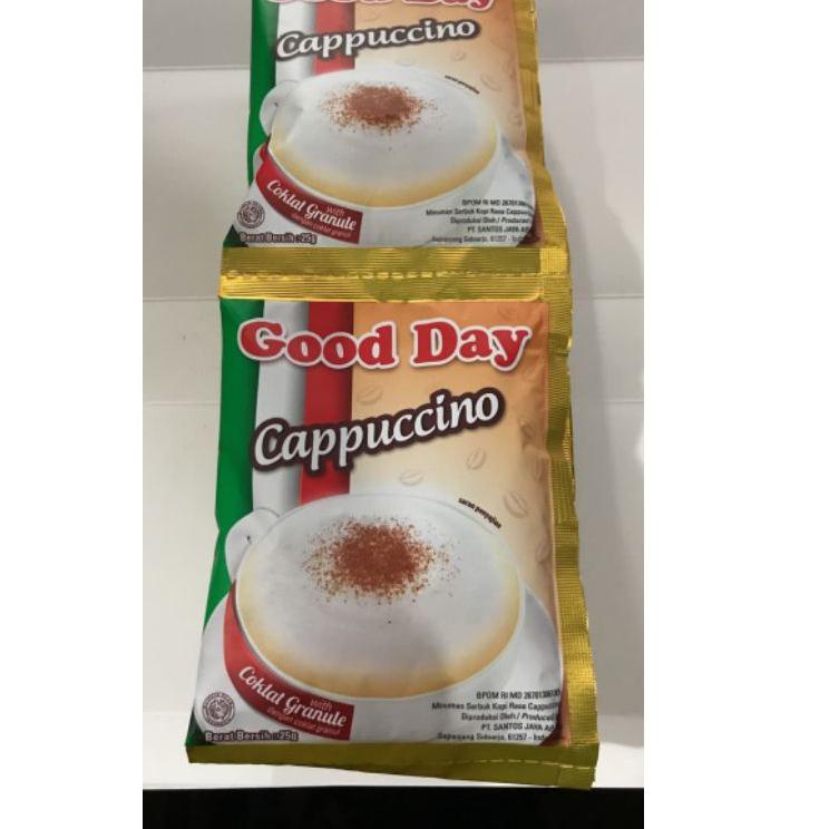 

(T(66☛) GoodDay Cappucino renceng ( 10 x 25 gram ) langsung kirim