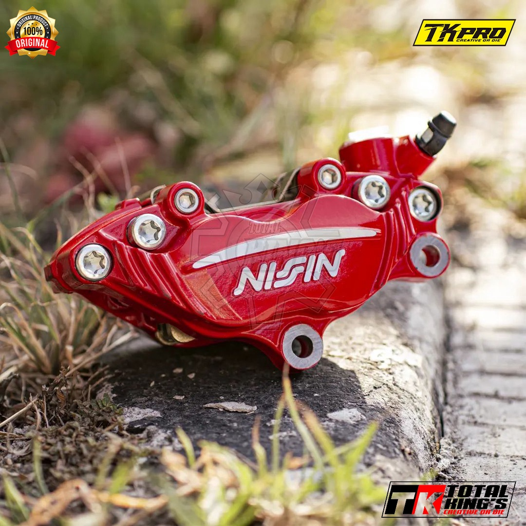 KALIPER NISSIN MERAH SAMURAI 4P UNIVERSAL