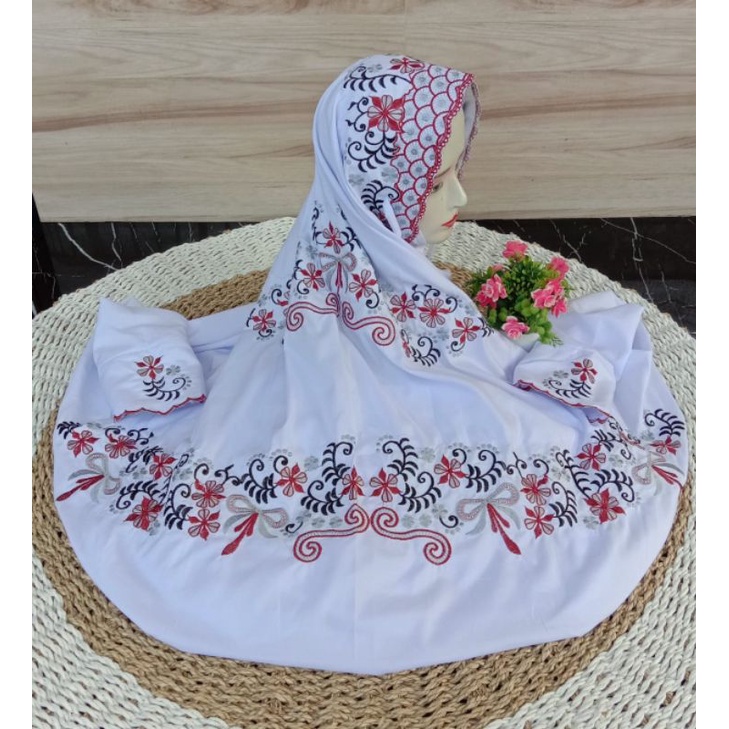 Mukena terusan Katun Mikro