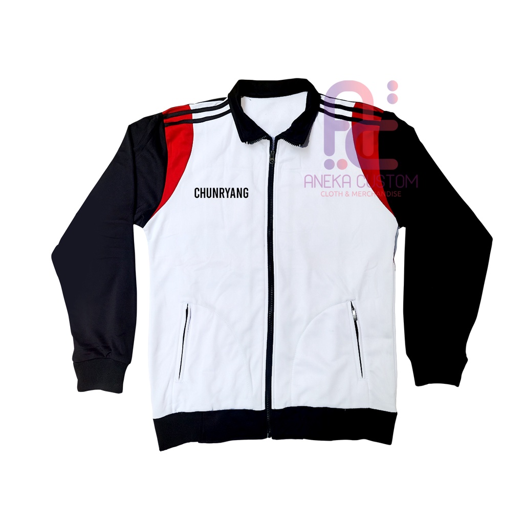 Jaket Tracktop Jin Hobin Chunryang Jakt Manhwa Outfit