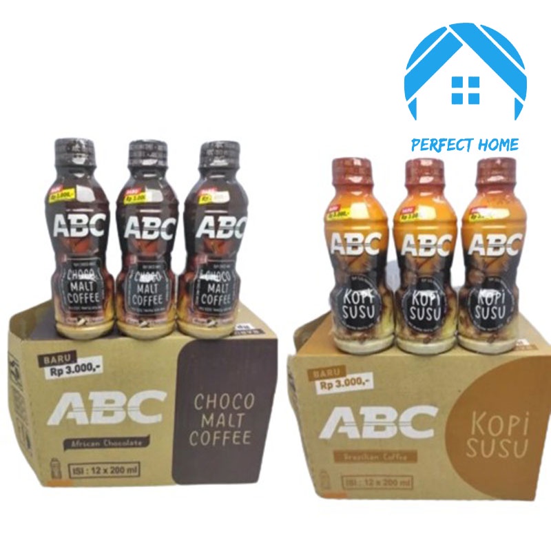 

ABC 1 DUS = 24 PCS KOPI READY TO DRINK 200ML [PERFECTHOME]