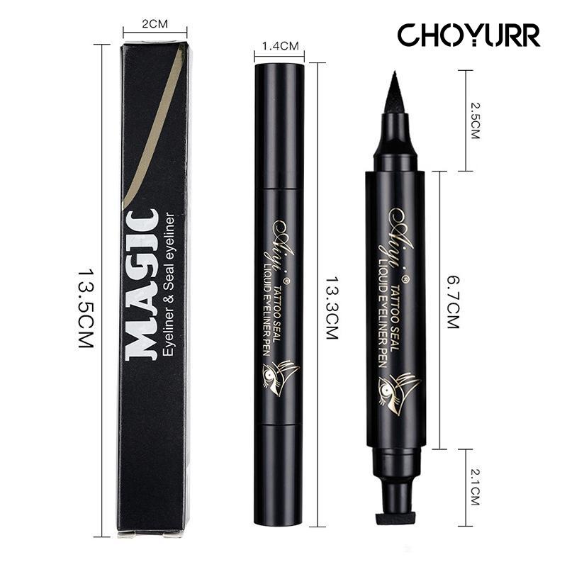 【COD】MAGIC 2 in 1 Eyeliner Stampel Eyeliner Stamp Eyeliner &amp; Eye Wing Stamp Eyeliner Stamps Cat Eye Eyeliner -CH