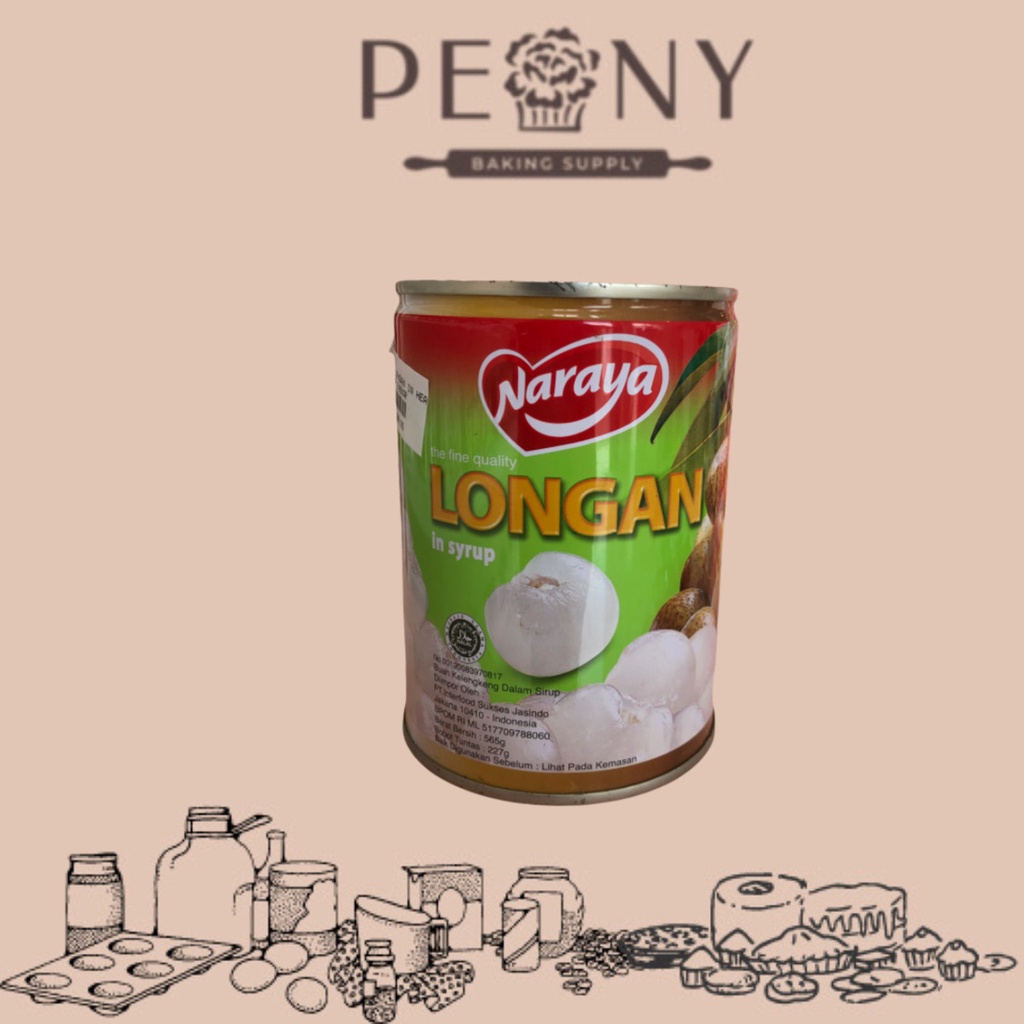 NARAYA LONGAN IN HEAVY SYRUP 565 GRAM