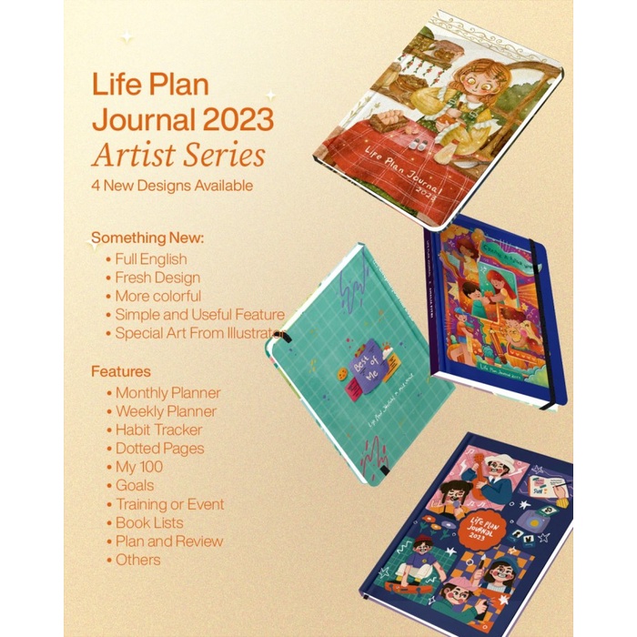 

Agenda Planner 2023 Life Plan Journal + Free Journal Kit