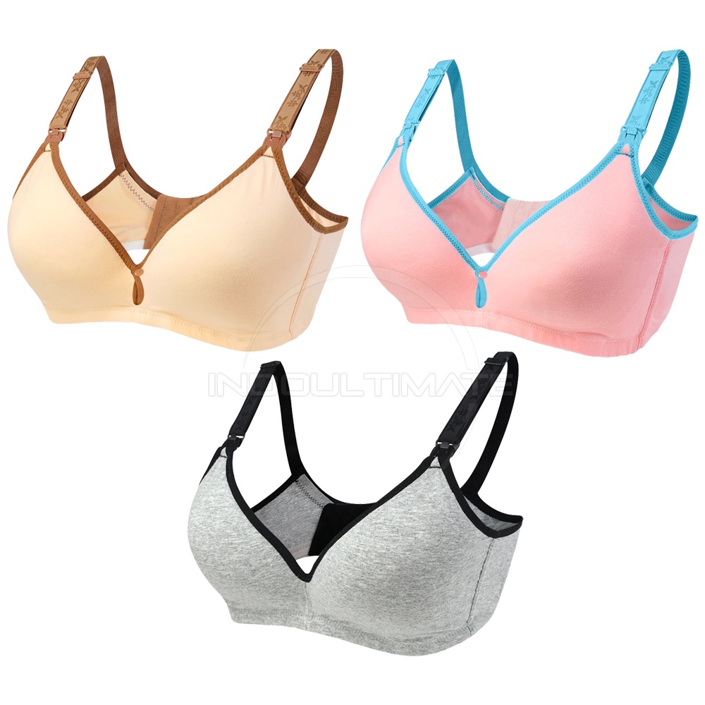 1Pcs BH Menyusui Bayi BRA-001 Maternity Bra Pakaian Dalam Wanita Cewek Perempuan Nursing Bra Maternity Bra