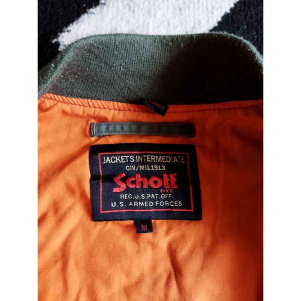 bomber jacket schott military