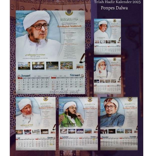 

[K[18 ☎] Kalender Habaib DALWA 2023 | Kalender Masehi 1444H | almanak 2023-langsung kirim