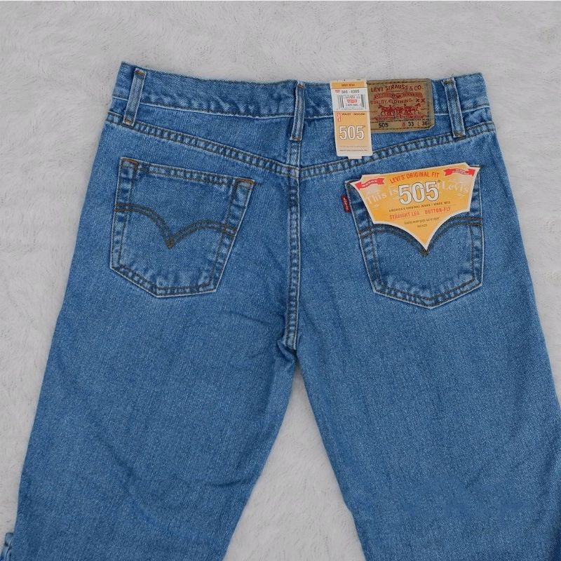 Celana Jeans Jumbo Pria Jeans Jumbo Celana Panjang Pria BB 70-140 KG Size : 39-44