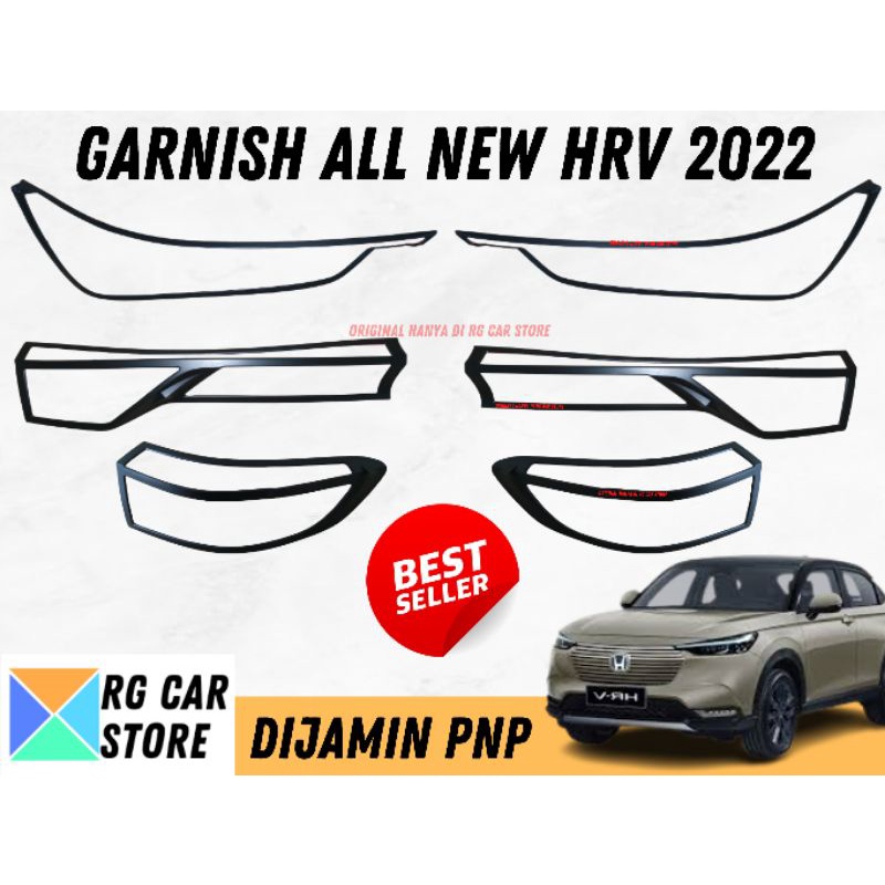 GARNISH ALL NEW HRV 2022 BLACK DOFF DIJAMIN PNP TINGGAL PASANG BERKUALITAS