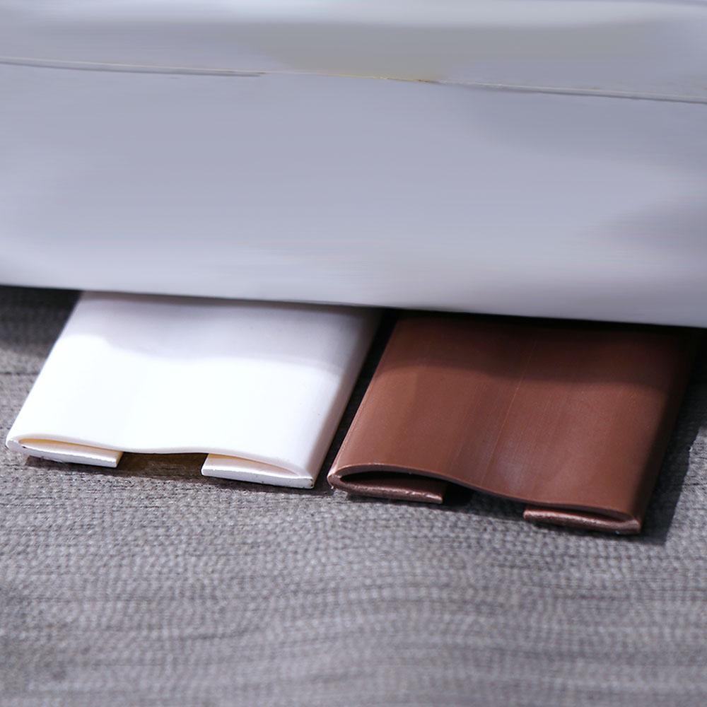 Lanfy Stopper Serut Bawah Pintu Arched Blocker Insulator Fleksibel Tahan Debu Mencegah Colokan Tahan Angin