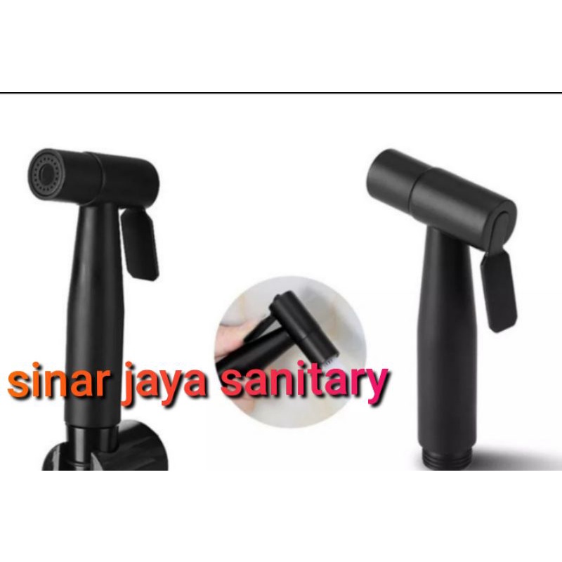 Kepala jet shower bano hitam sus 304 &quot;ORIGINAL&quot; / Kepala jet shower black