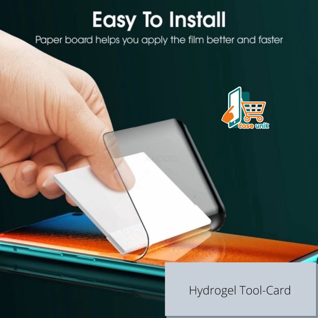 Alat Pasang Hydrogel / Hydrogel Tool Card / Hydrogel Tool Scraper / Hydrogel Swipe Card Tool Alat Bantu Pasang Anti Gores Hydrogel Plastik Jelly Scraper Dorongan Alat Bantu Pasang Anti Gores CS5051